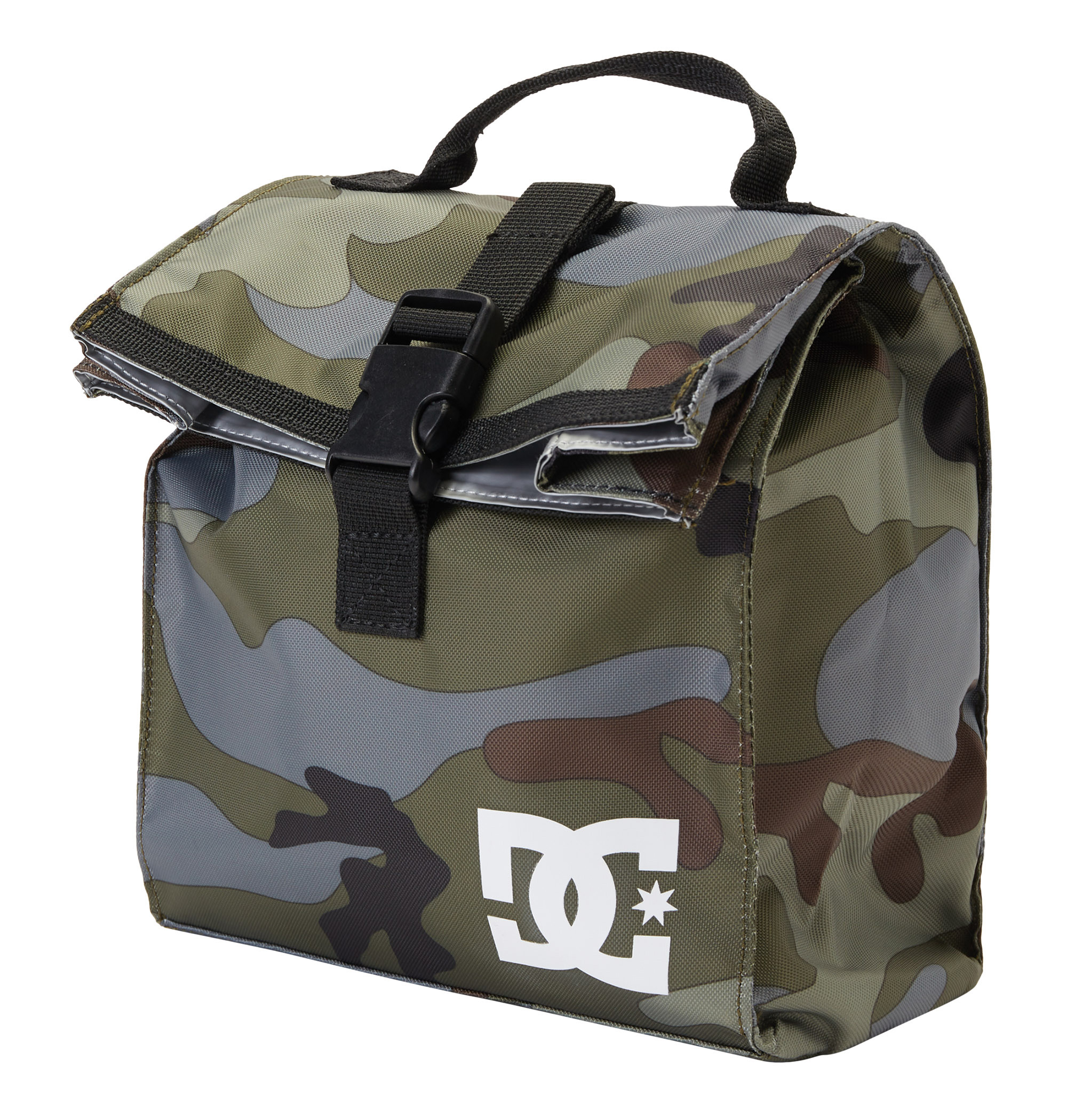  LUNCH BREAK BAG ミニマムなデザインにロゴマークがさりげなく光るスクエアタイプのランチバッグ