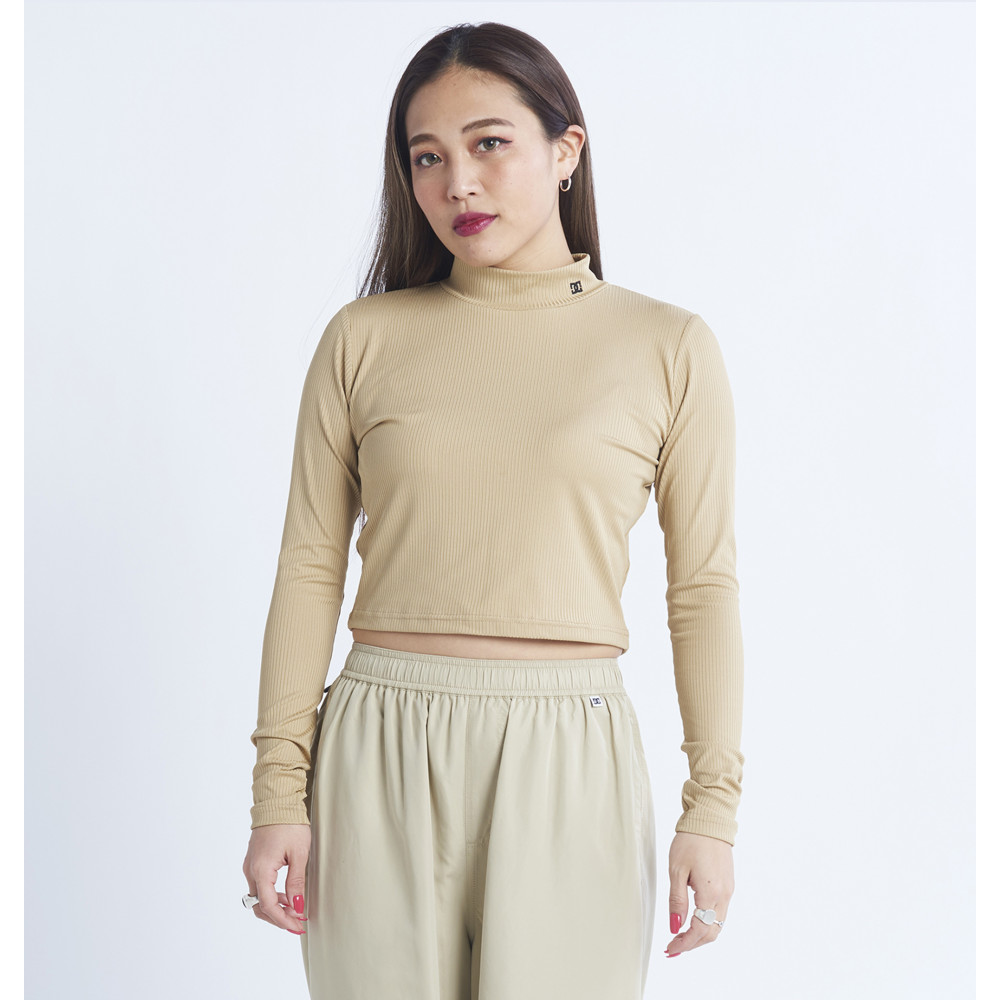 22 WS HIGHNECK CROPPED LS