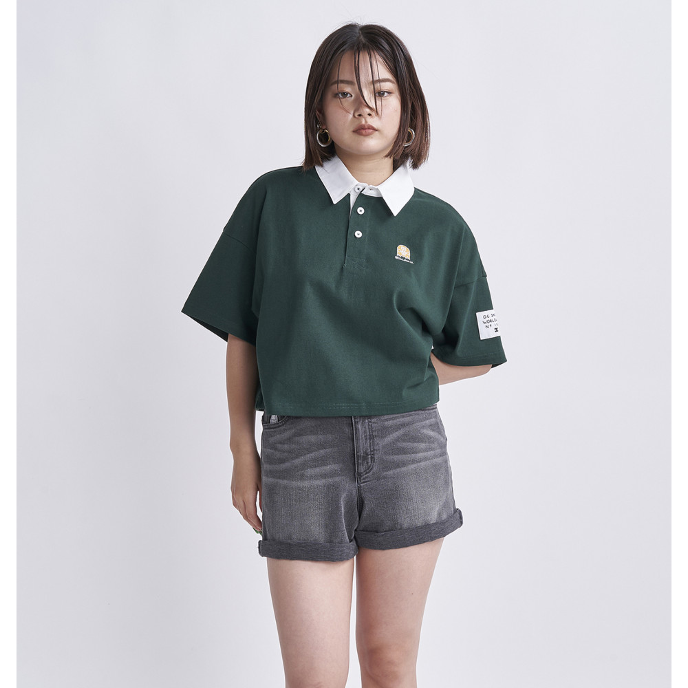 22 WS CROPPED POLO SS