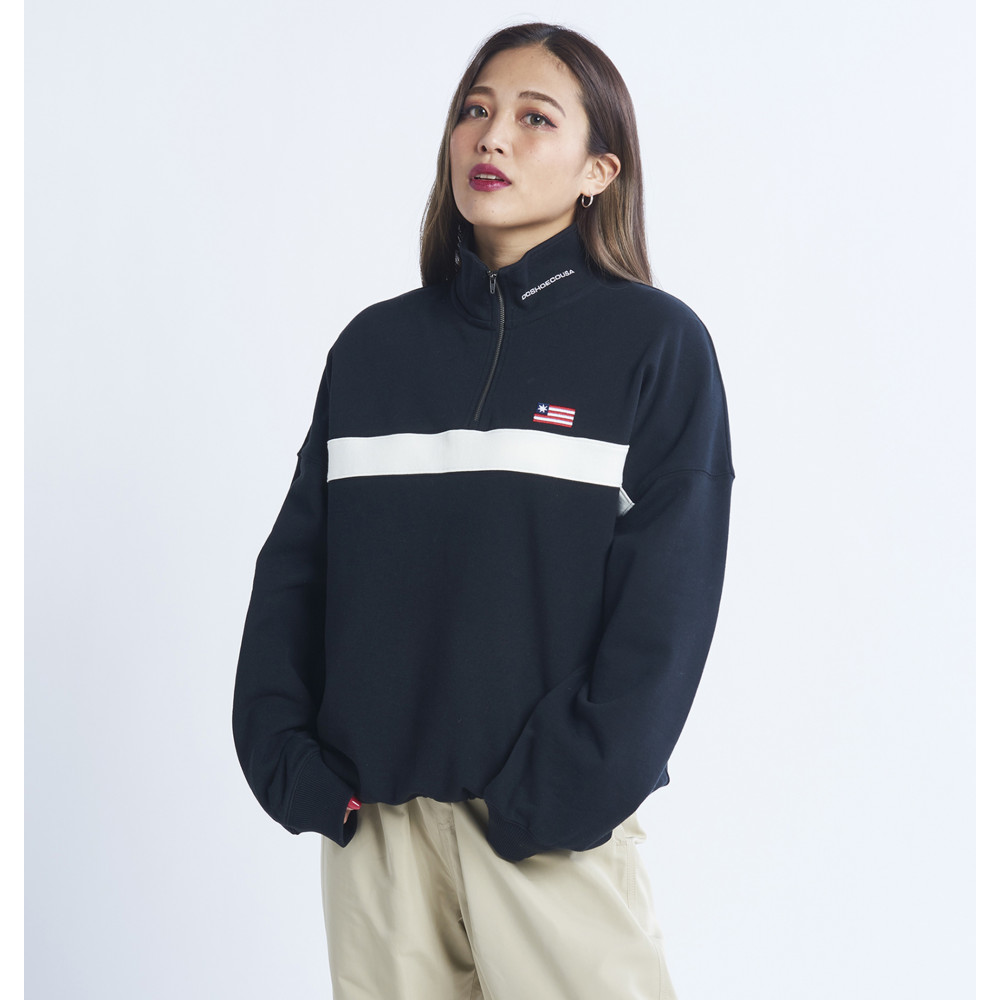 【OUTLET】22 WS STAND HALF ZIP PO