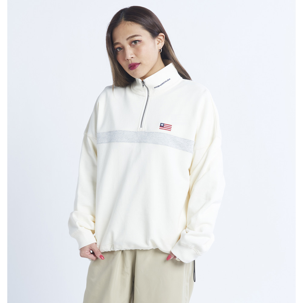 【OUTLET】22 WS STAND HALF ZIP PO