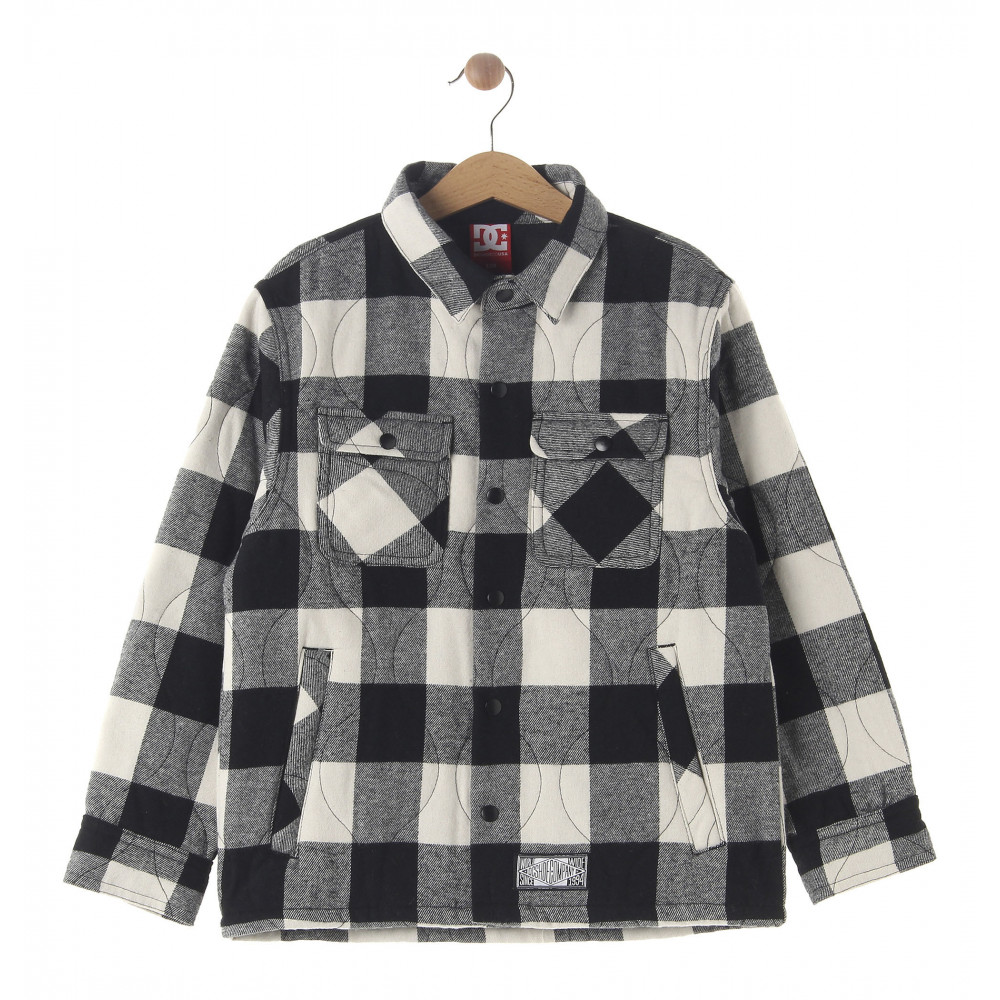 21 KD QUILT CHECK JACKET