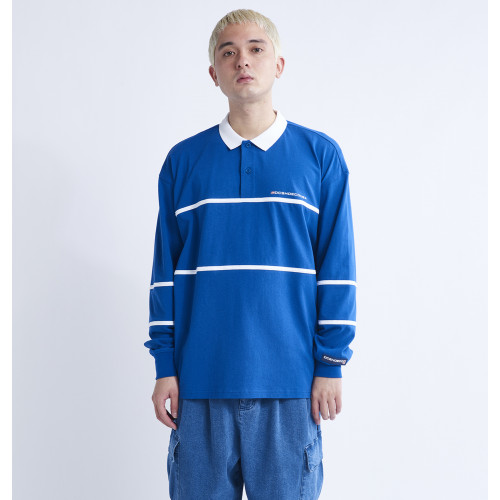 【OUTLET】23 BORDER POLO LS ポロシャツ