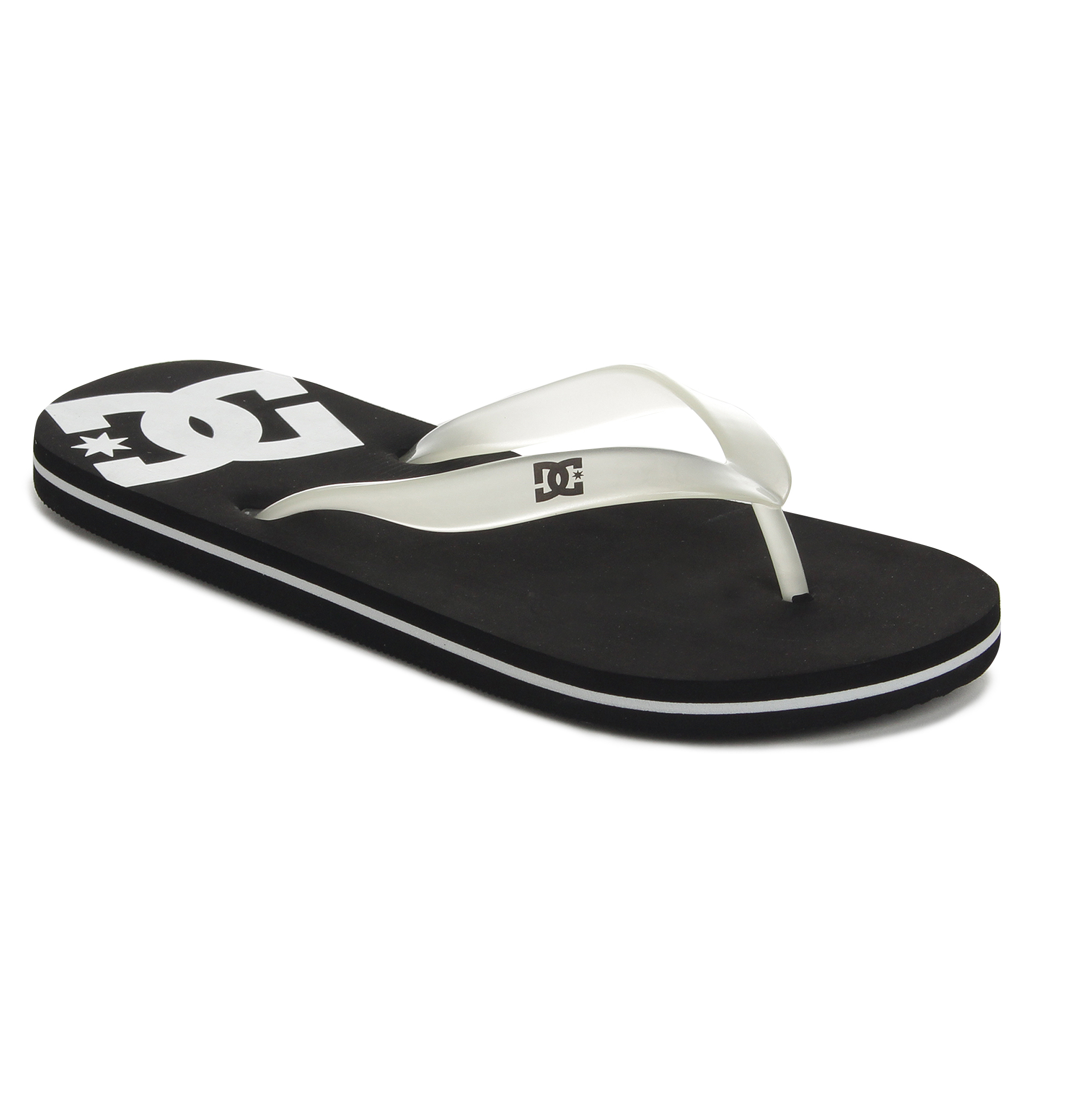 ＜DC Shoe＞ SPRAY GITD 大きく配したブランドロゴが存在感溢れるビーチサンダル