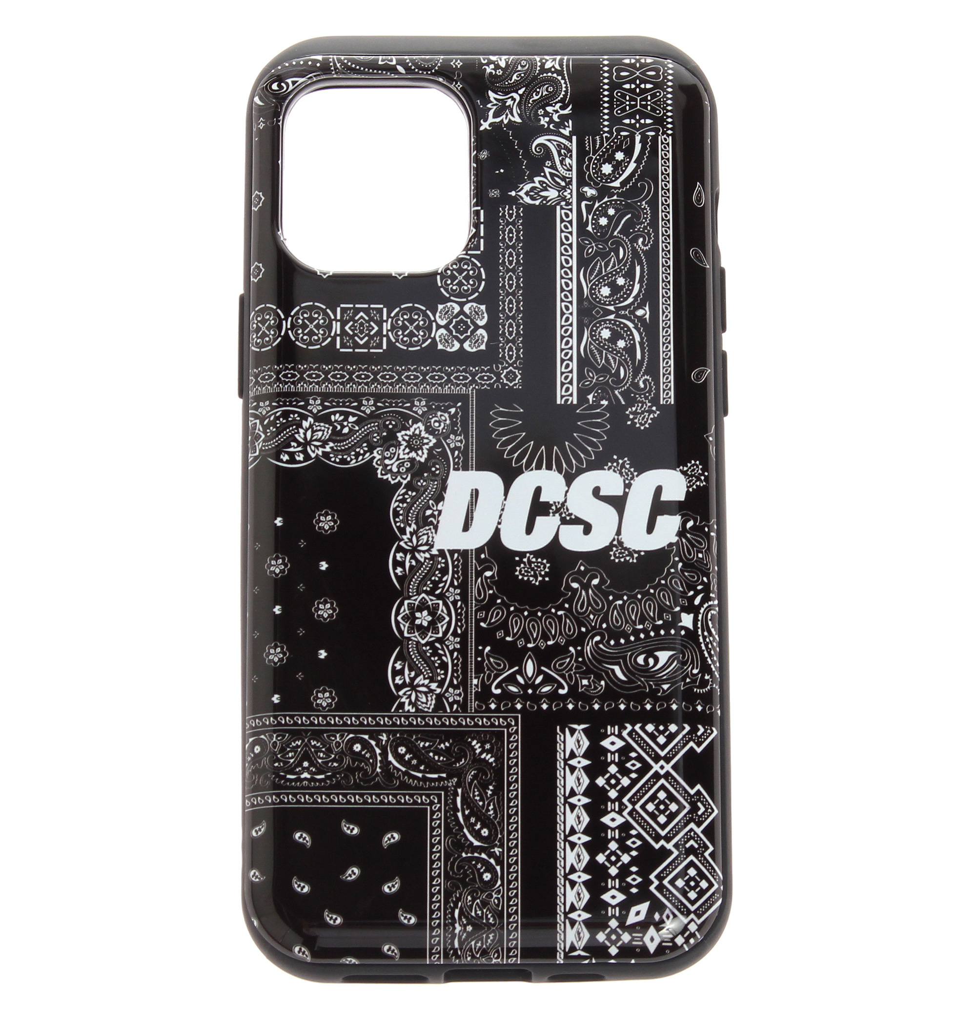 ＜DC Shoe＞ DCIC総柄_12/12Pro 様々な機能を持たせたiPhone12/12Proに対応したスマホケース