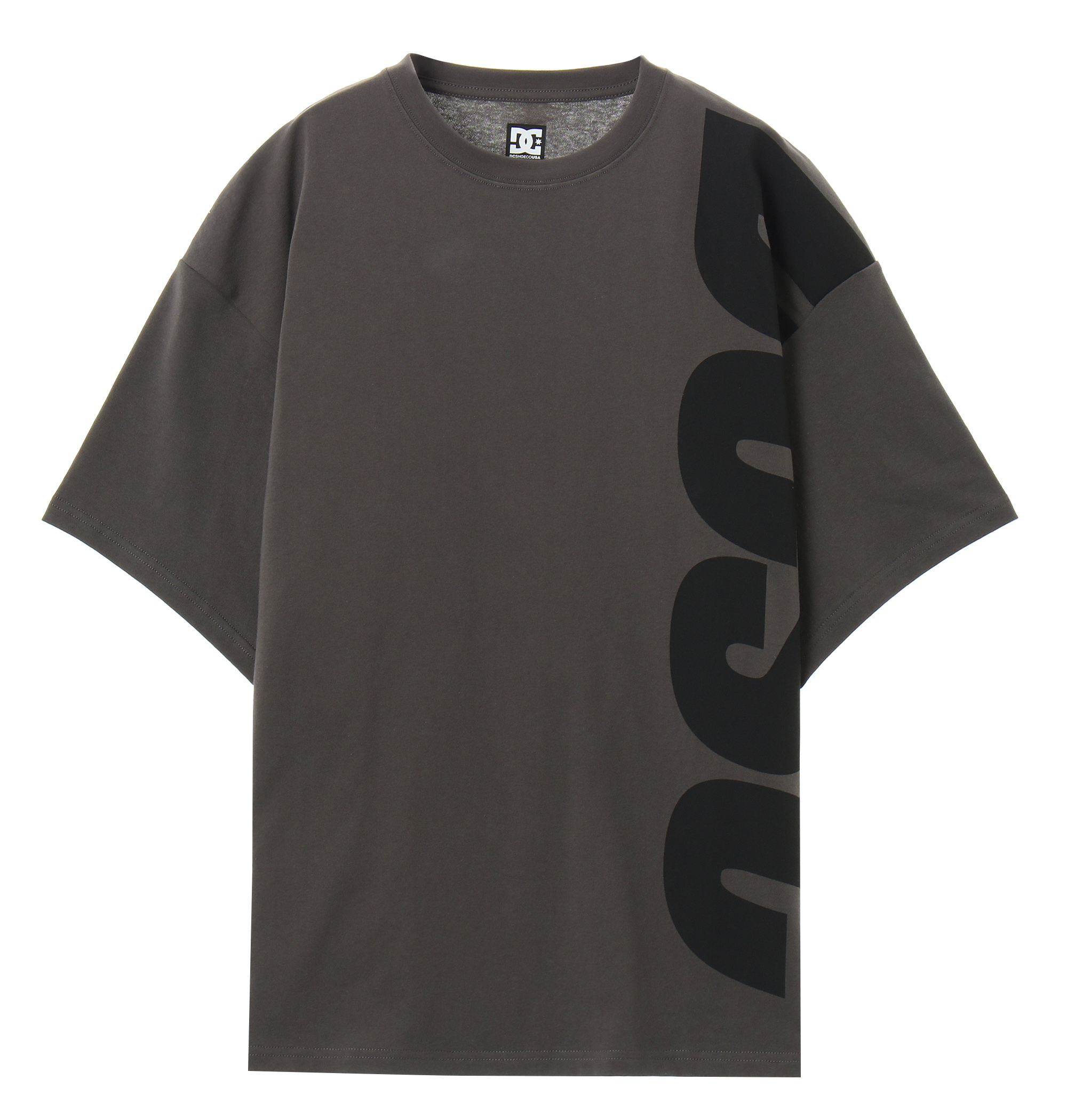 30%OFF！ 21 20S WIDE DCSC VERTICAL SS シンプルなデザインにビッグロゴをプリントして存在感を高めた半袖Tシャツ