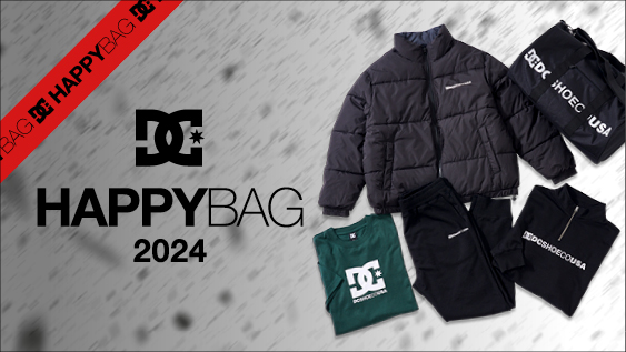 【終了しました。】【福袋 2024】DC SHOES HAPPY BAGを予約販売開始