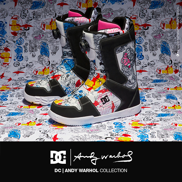 ANDY WARHOL X DC SNOWBOARDING COLLECTION